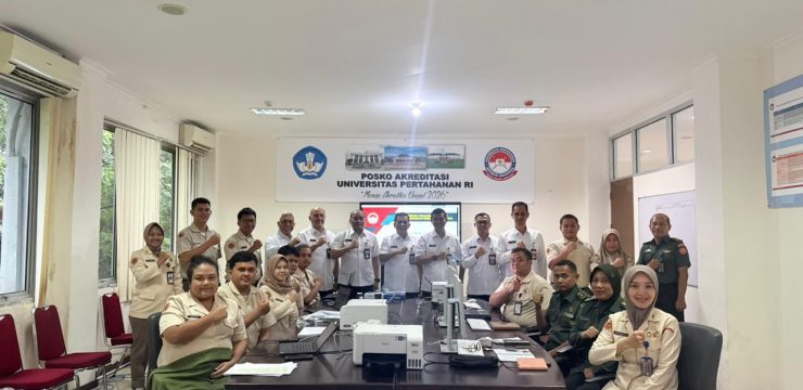 LPMPP Melaksanakan Rapat Tahap Kedua Persiapan Akreditasi Perguruan Tinggi Universitas Pertahanan RI